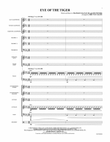 Eye of the Tiger: Score