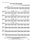 Eye of the Tiger: Guitar 3