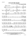 Eye of the Tiger: Drumset