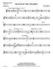 Prayer of the Children: Pitched Percussion