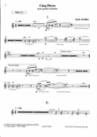 Five Pieces for orchestra (parts)