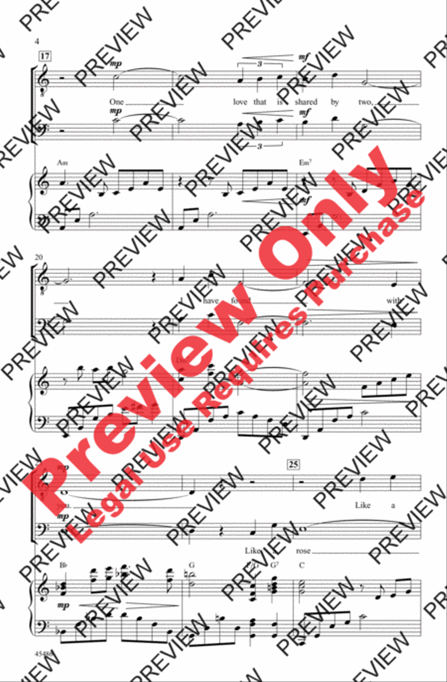 Evergreen Evergreen Men's Choir scores gallery preview page 4