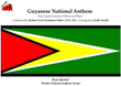 Guyanese National Anthem (Dear Land of Guyana, of Rivers and Plains) for Brass Quintet