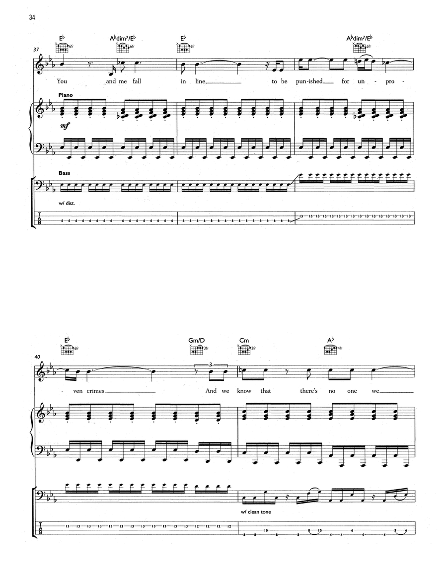 United States Of Eurasia (+ Collateral Damage) Acoustic Guitar scores gallery preview page 5