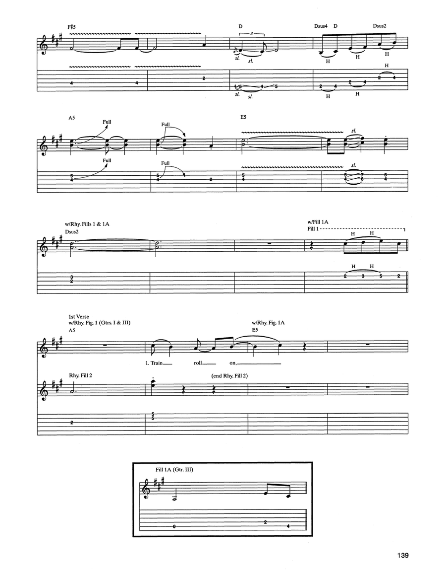 Tuesday's Gone Tuesday's Gone Acoustic Guitar scores gallery preview page 3