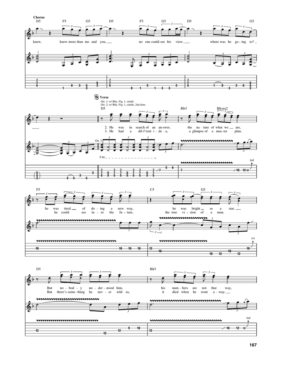 Portrait (He Knew) Portrait (He Knew) Acoustic Guitar scores gallery preview page 3