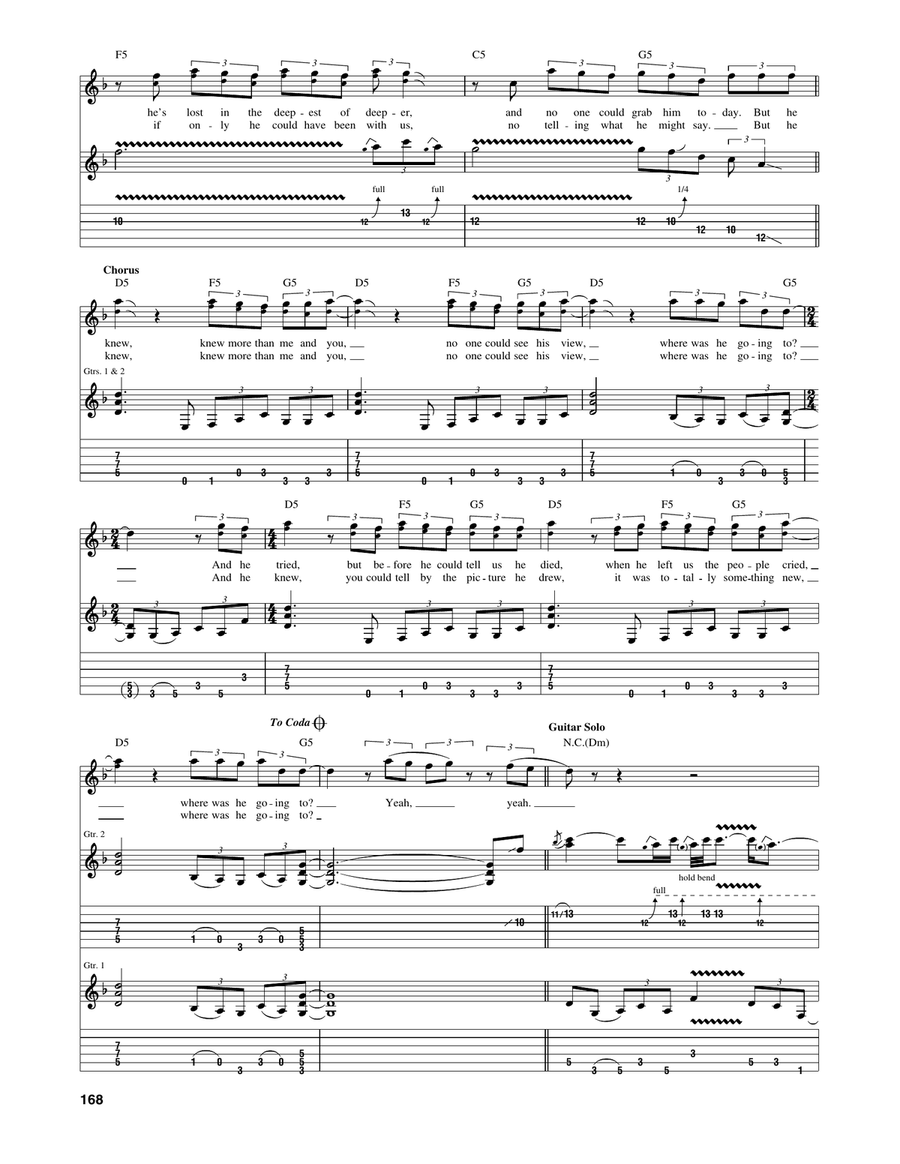 Portrait (He Knew) Portrait (He Knew) Acoustic Guitar scores gallery preview page 4