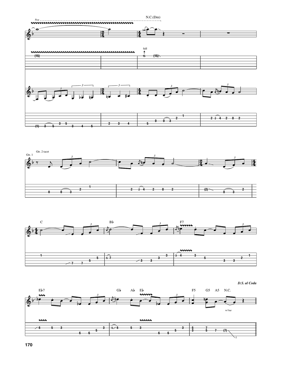 Portrait (He Knew) Portrait (He Knew) Acoustic Guitar scores gallery preview page 6