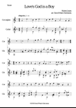 Love's God is a Boy for cor anglais and guitar