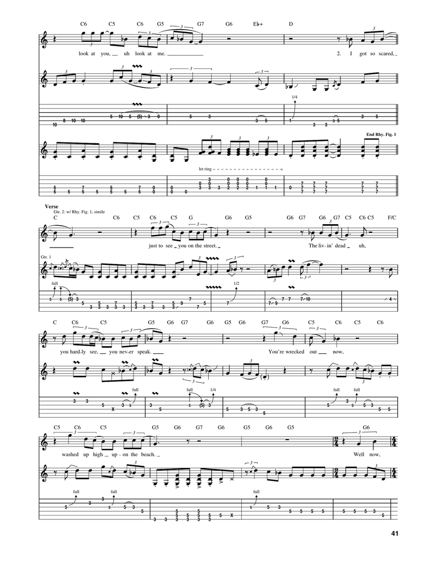 Black Limousine Black Limousine Acoustic Guitar scores gallery preview page 3