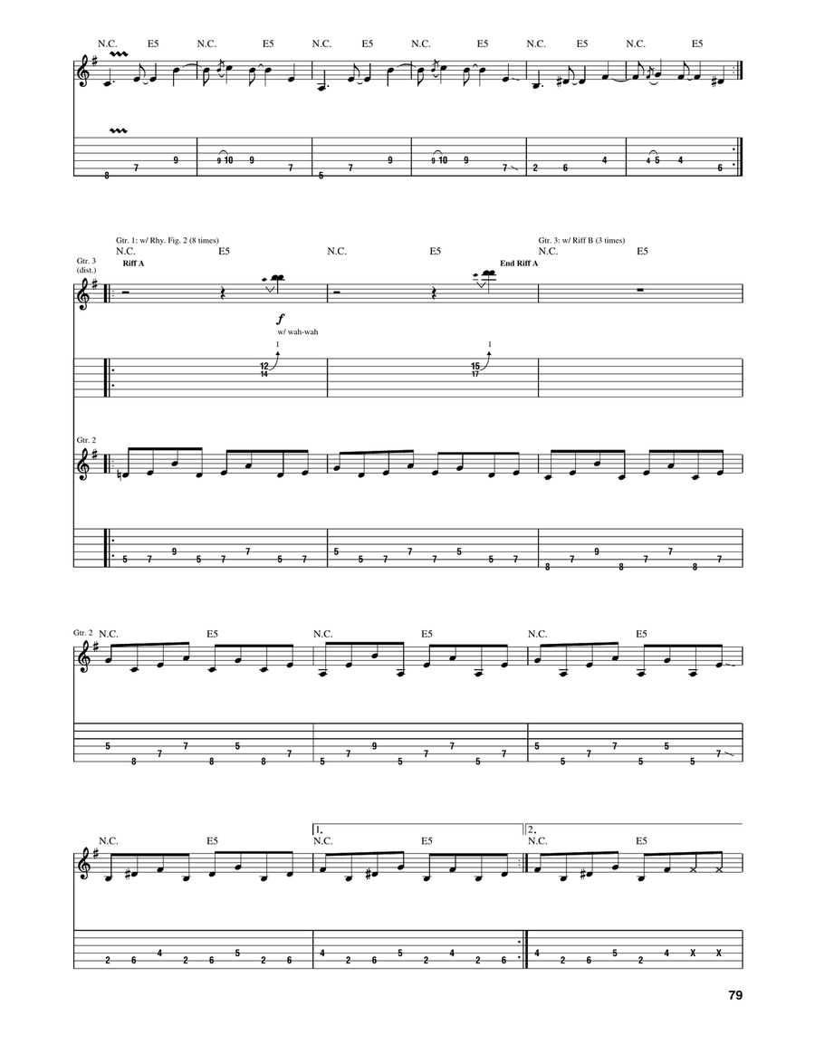 Dread & The Fugitive Mind Acoustic Guitar scores gallery preview page 4