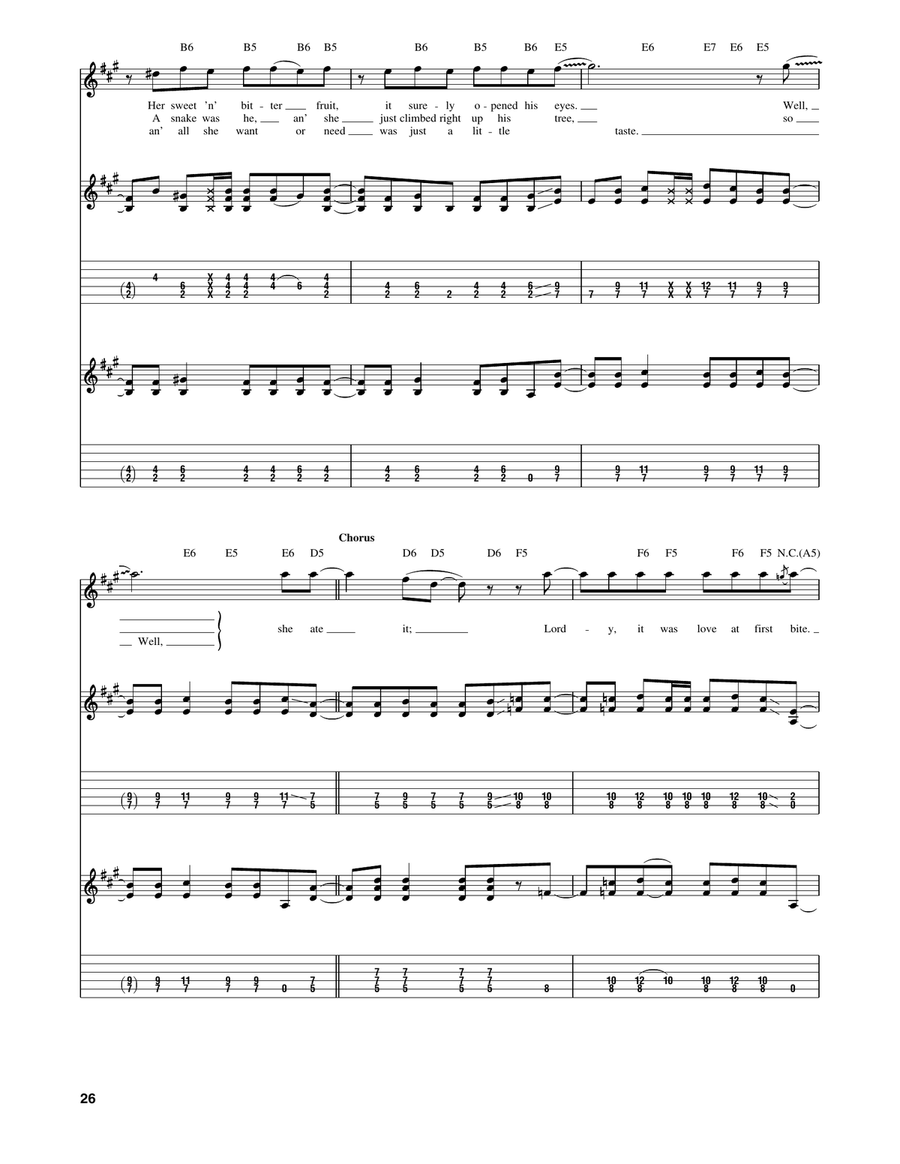 Adam's Apple Adam's Apple Acoustic Guitar scores gallery preview page 4