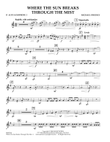 Where the Sun Breaks Through the Mist - Eb Alto Saxophone 2