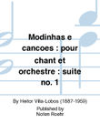 Modinhas e cancoes