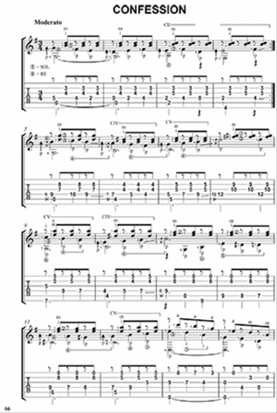 Agustin Barrios Selected Works Tab, Music & Video Guitar Tablature scores gallery preview page 4