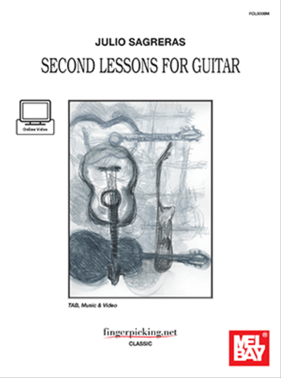 Julio Sagreras Second Lessons for Guitar-Tab, Music & Video Lute scores gallery preview page 1