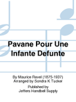 Pavane Pour Une Infante Defunte