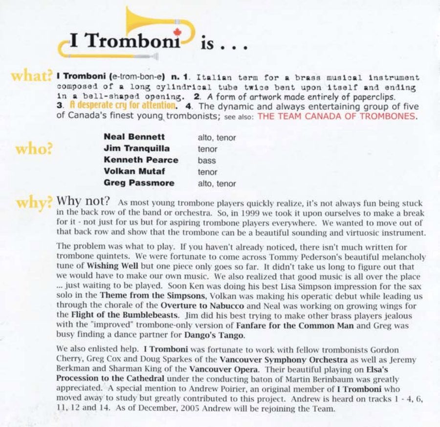 There Goes the Neighbourhood CD scores gallery preview page 3