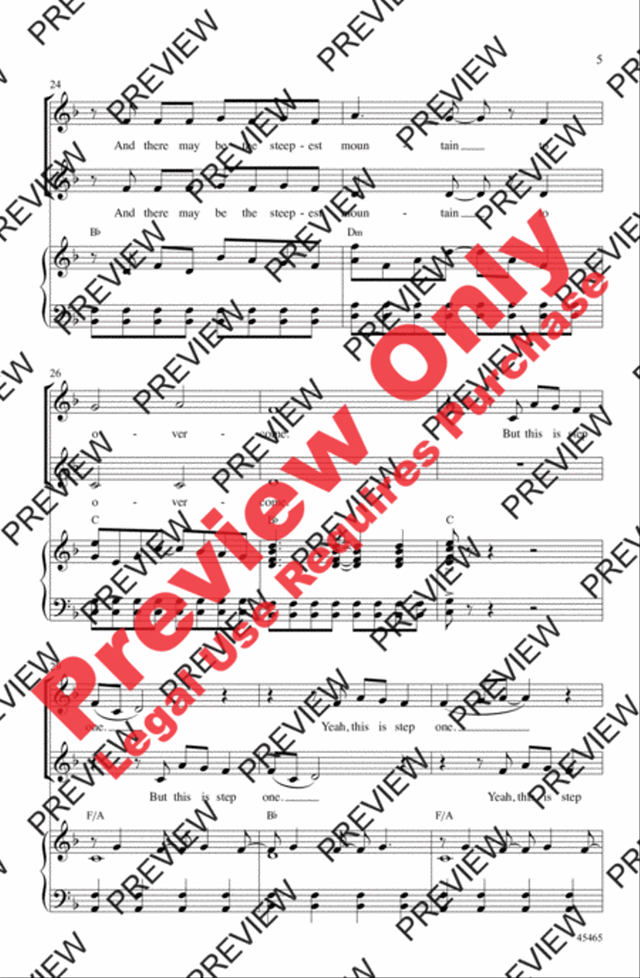 Step One Step One 2-Part scores gallery preview page 5
