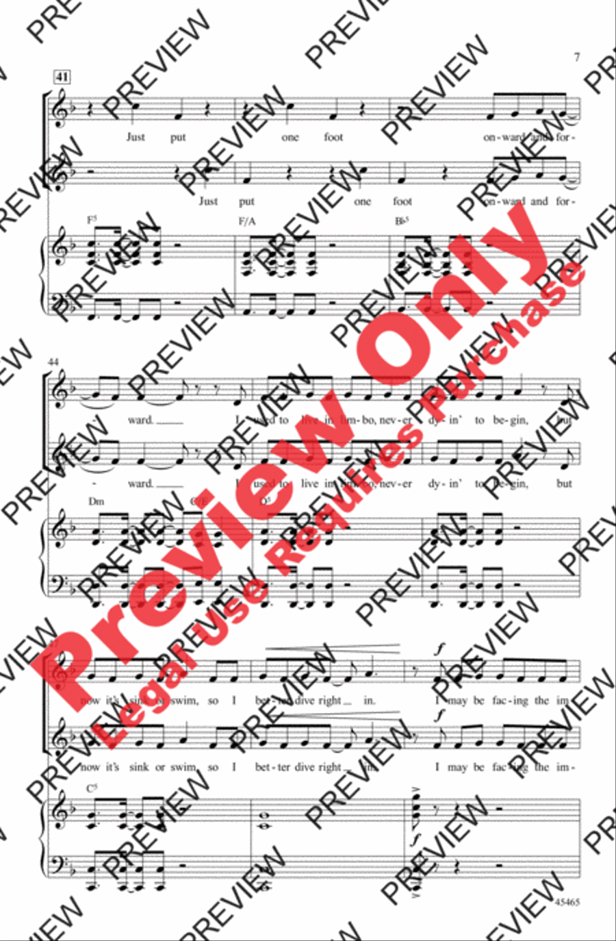 Step One Step One 2-Part scores gallery preview page 7