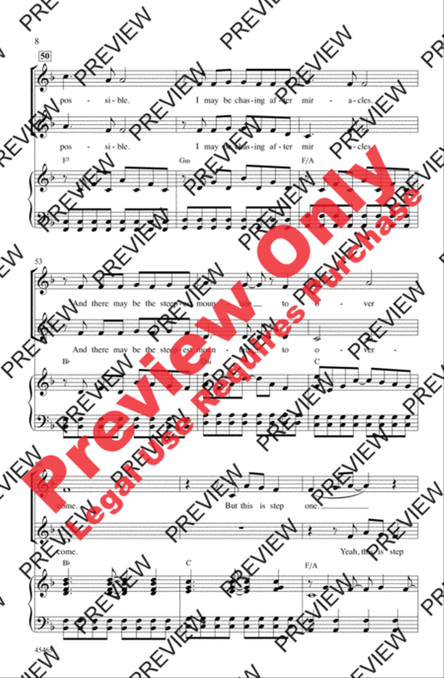 Step One Step One 2-Part scores gallery preview page 8