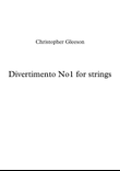 Divertimento No 1 for strings