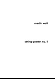String Quartet no. II
