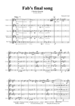 Fabs final song - Ballad - Jazz - Clarinet Quartet