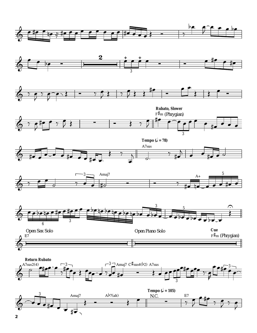 Country Son Country Son Trumpet scores gallery preview page 2