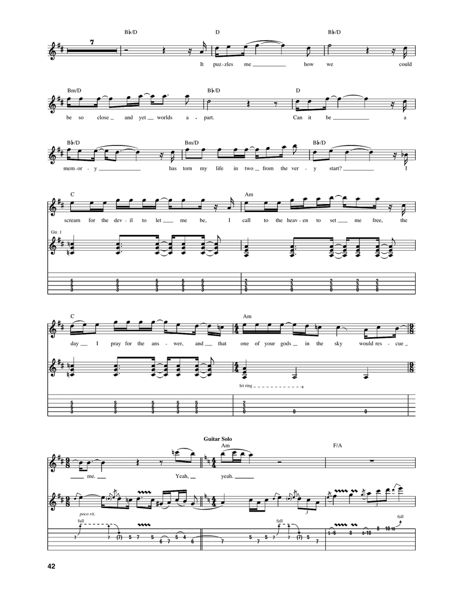 Journey From Mariabronn Journey From Mariabronn Acoustic Guitar scores gallery preview page 4