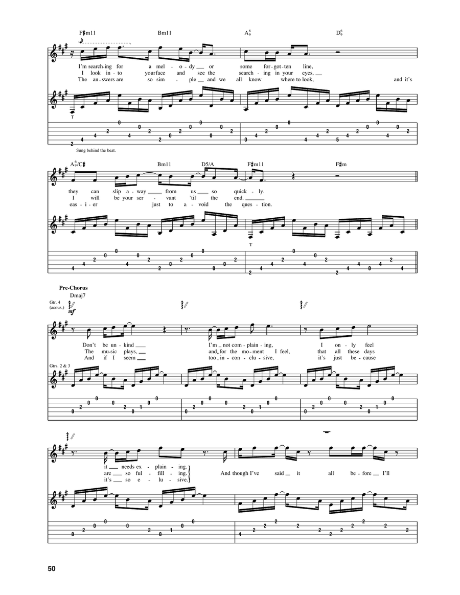 On The Other Side On The Other Side Acoustic Guitar scores gallery preview page 2