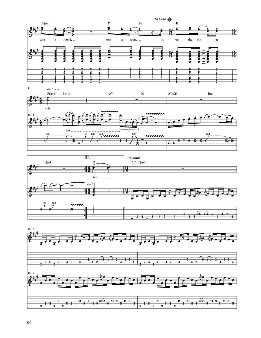 On The Other Side On The Other Side Acoustic Guitar scores gallery preview page 4