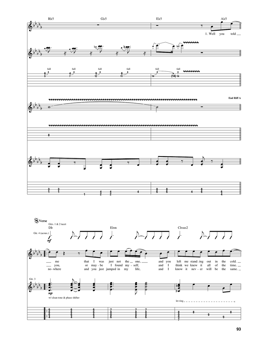 What's On My Mind What's On My Mind Acoustic Guitar scores gallery preview page 2