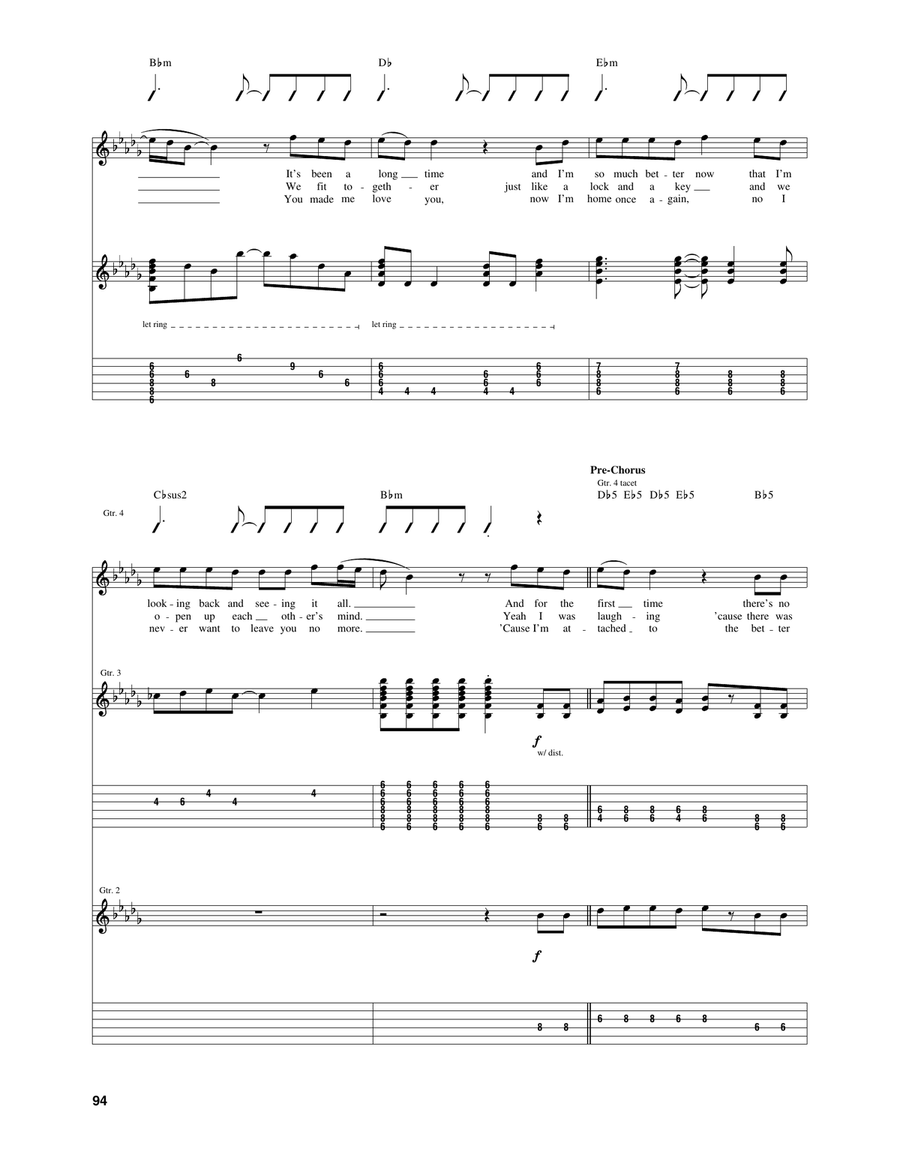 What's On My Mind What's On My Mind Acoustic Guitar scores gallery preview page 3
