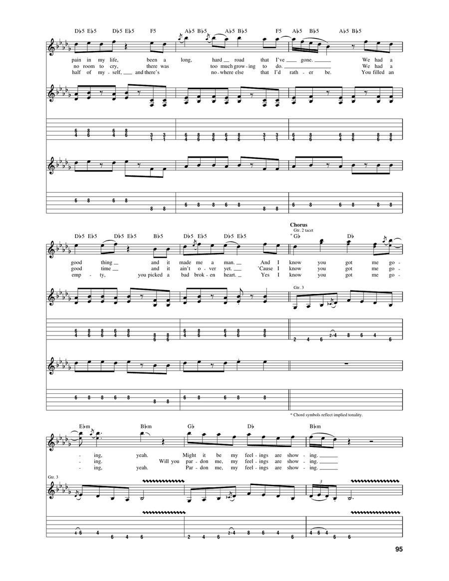 What's On My Mind What's On My Mind Acoustic Guitar scores gallery preview page 4