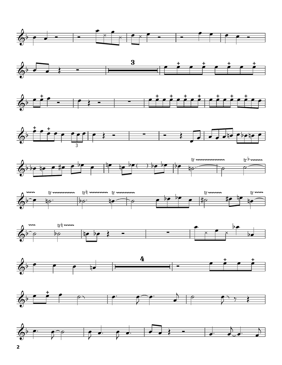Agitation Agitation Trumpet scores gallery preview page 2