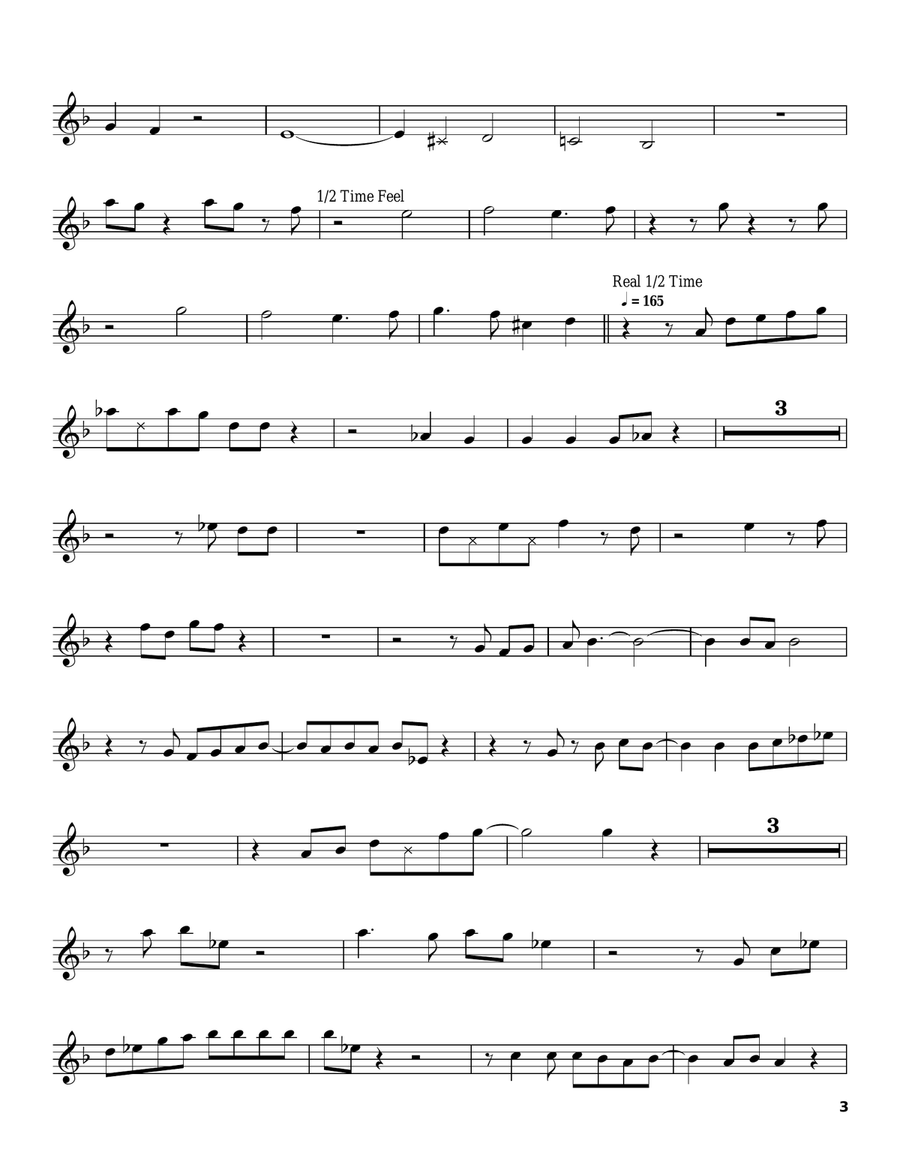 Agitation Agitation Trumpet scores gallery preview page 3