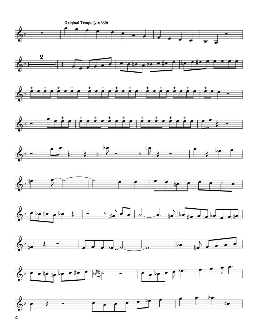 Agitation Agitation Trumpet scores gallery preview page 4