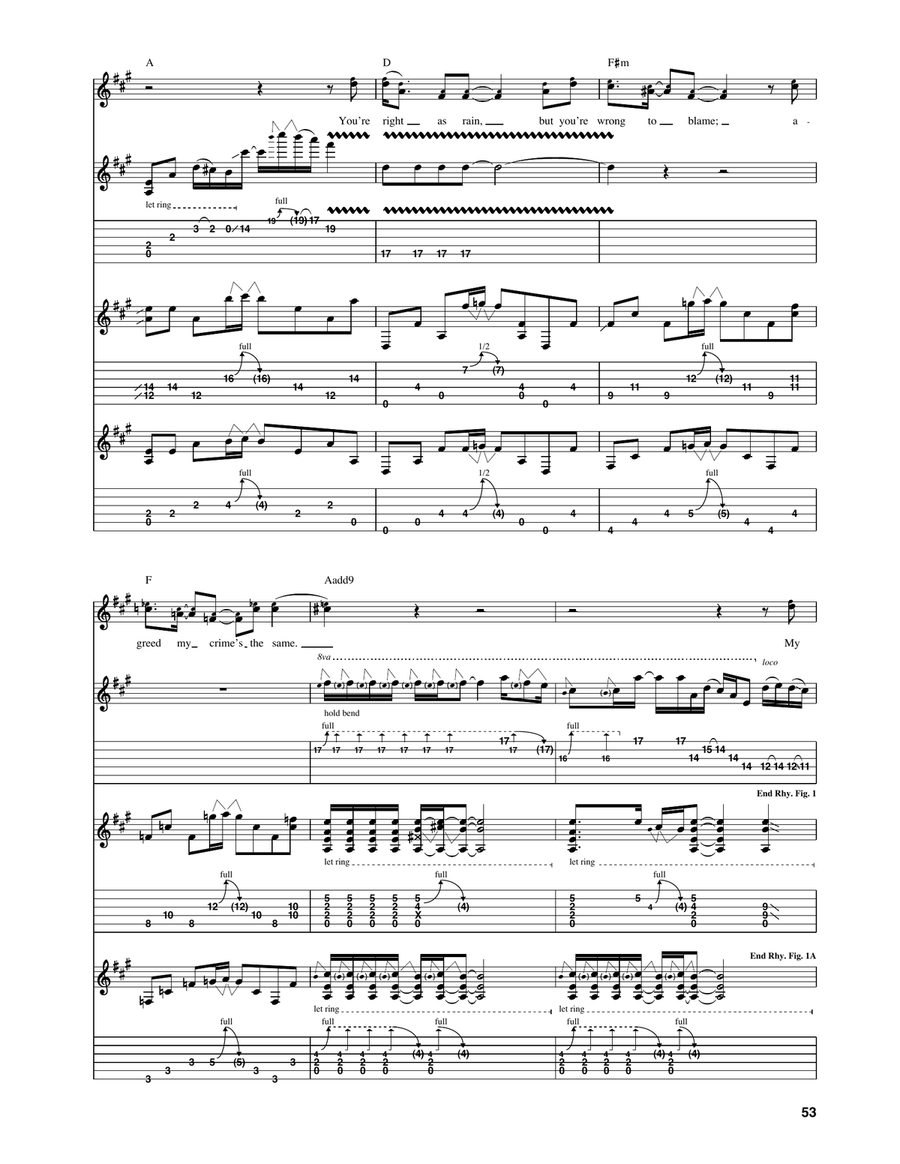 Shame In You Shame In You Acoustic Guitar scores gallery preview page 3