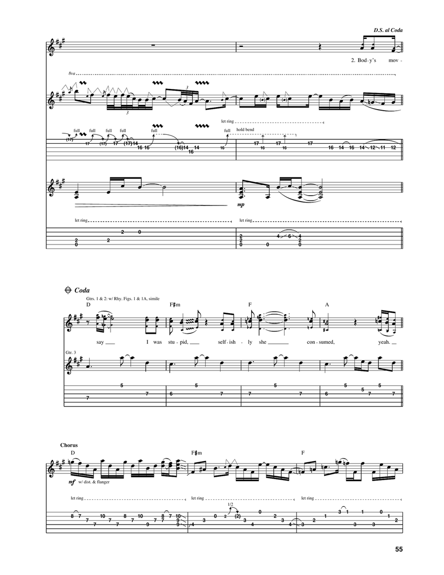 Shame In You Shame In You Acoustic Guitar scores gallery preview page 5