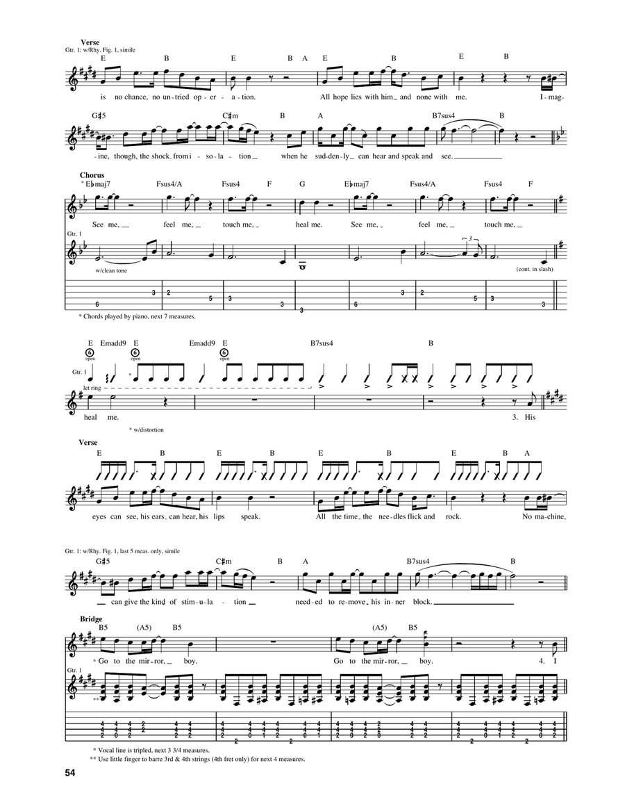 Go To The Mirror Boy Go To The Mirror Boy Acoustic Guitar scores gallery preview page 2