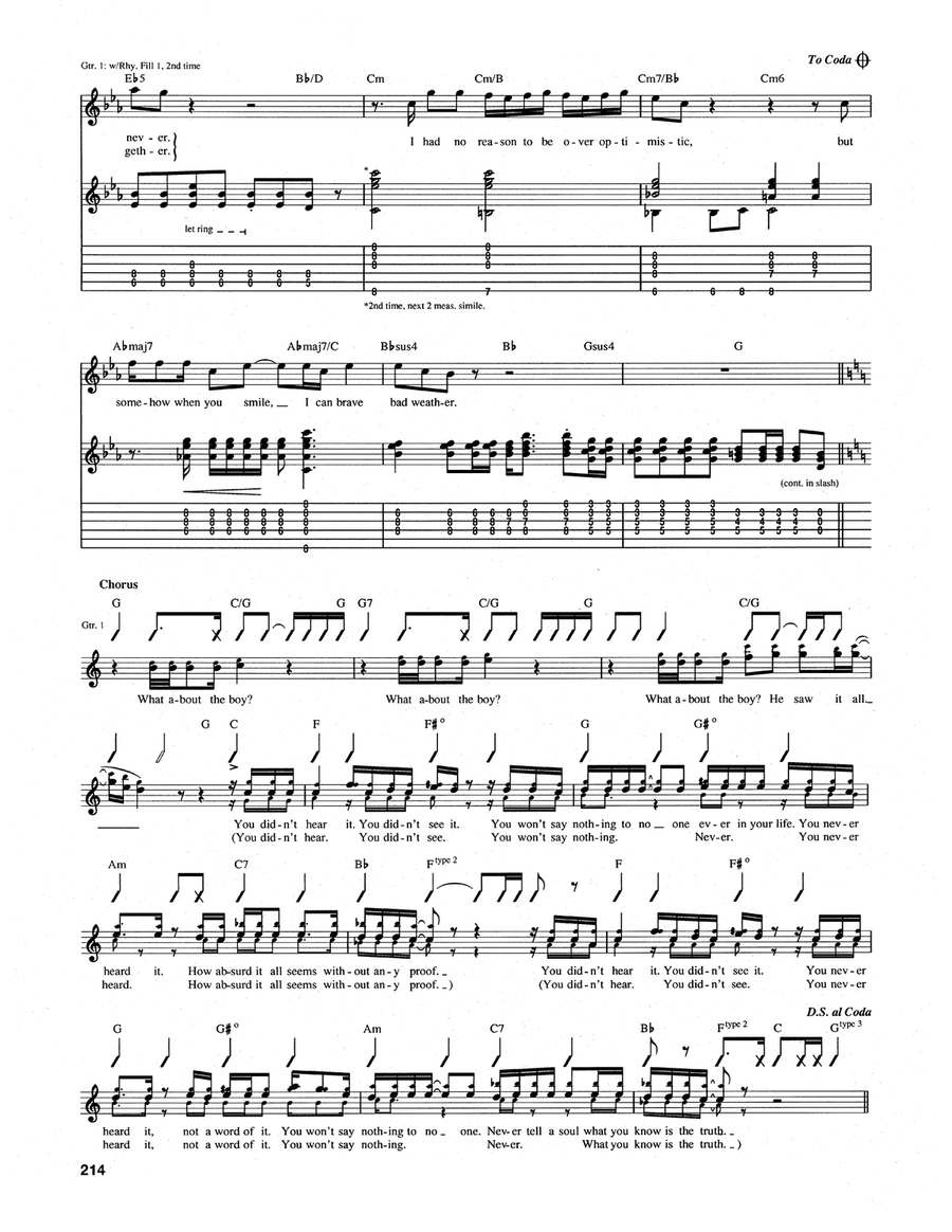 You Didn't Hear It Acoustic Guitar scores gallery preview page 2