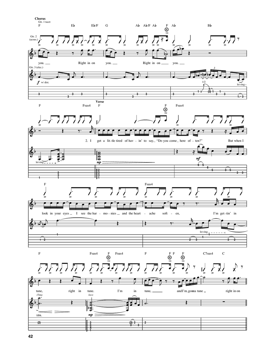 Getting In Tune Getting In Tune Acoustic Guitar scores gallery preview page 2