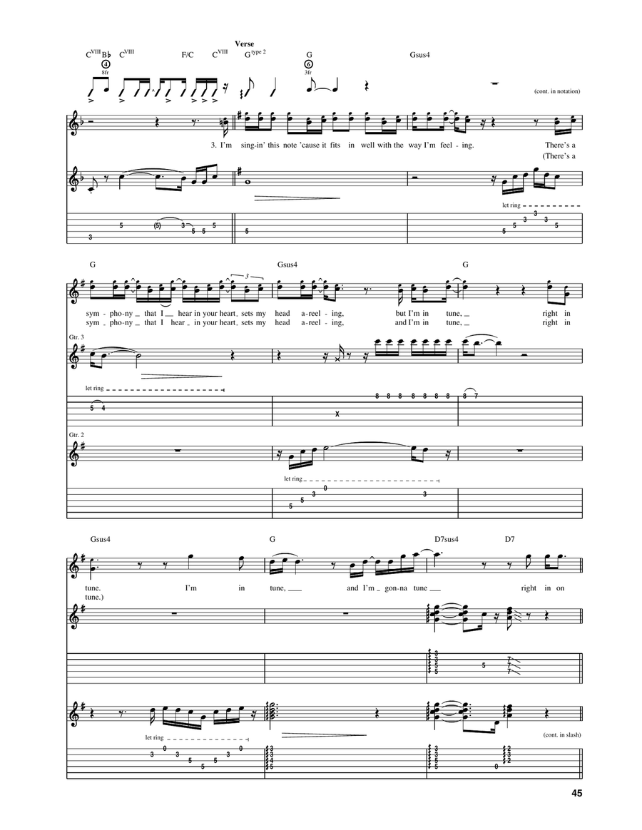 Getting In Tune Getting In Tune Acoustic Guitar scores gallery preview page 5