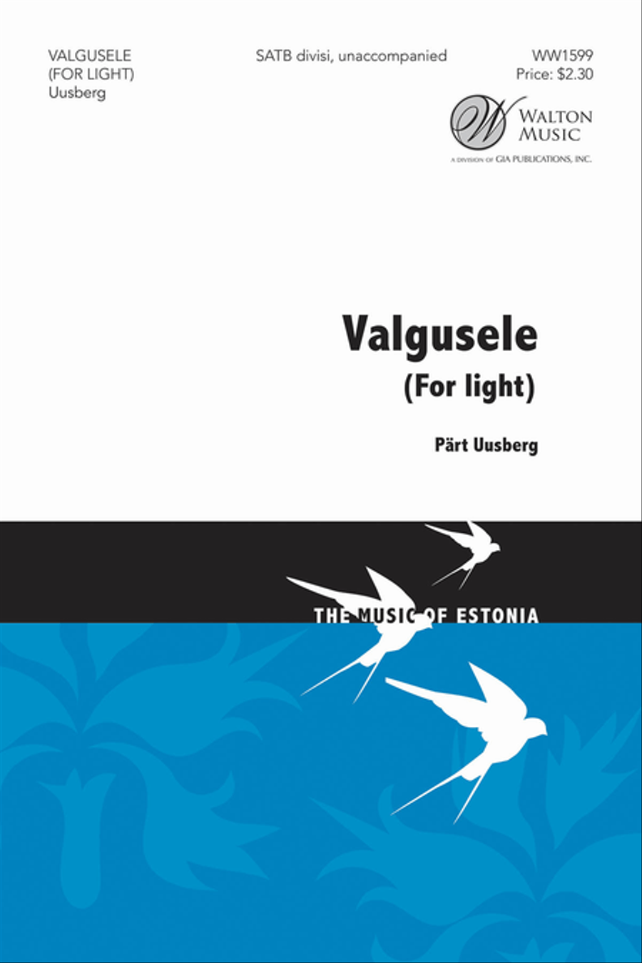 Valgusele Valgusele 4-Part scores gallery preview page 1