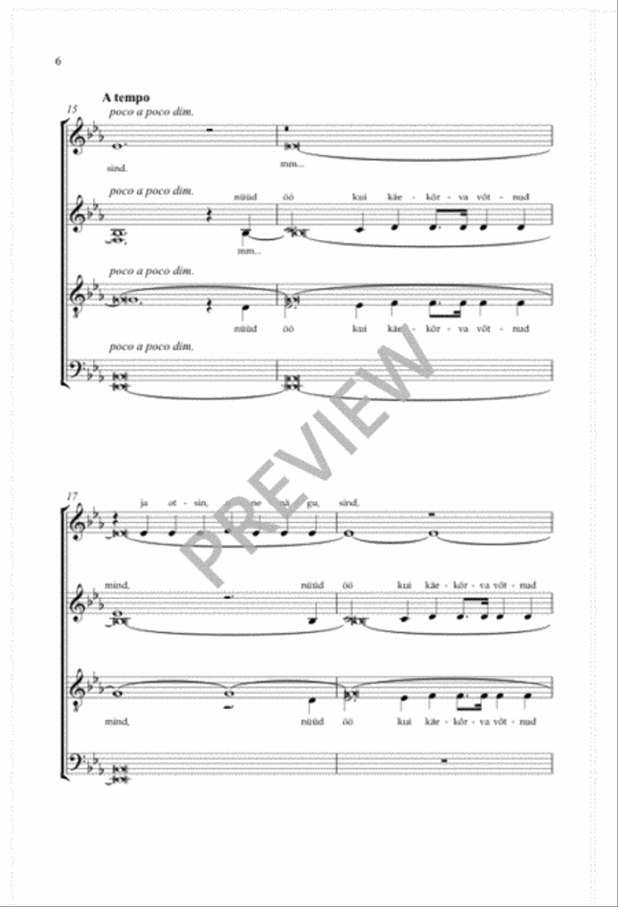 Valgusele Valgusele 4-Part scores gallery preview page 7