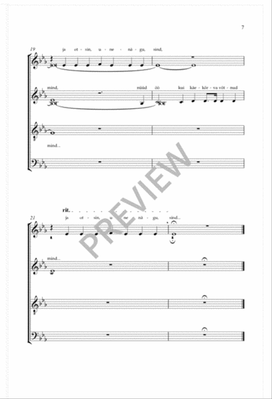 Valgusele Valgusele 4-Part scores gallery preview page 8