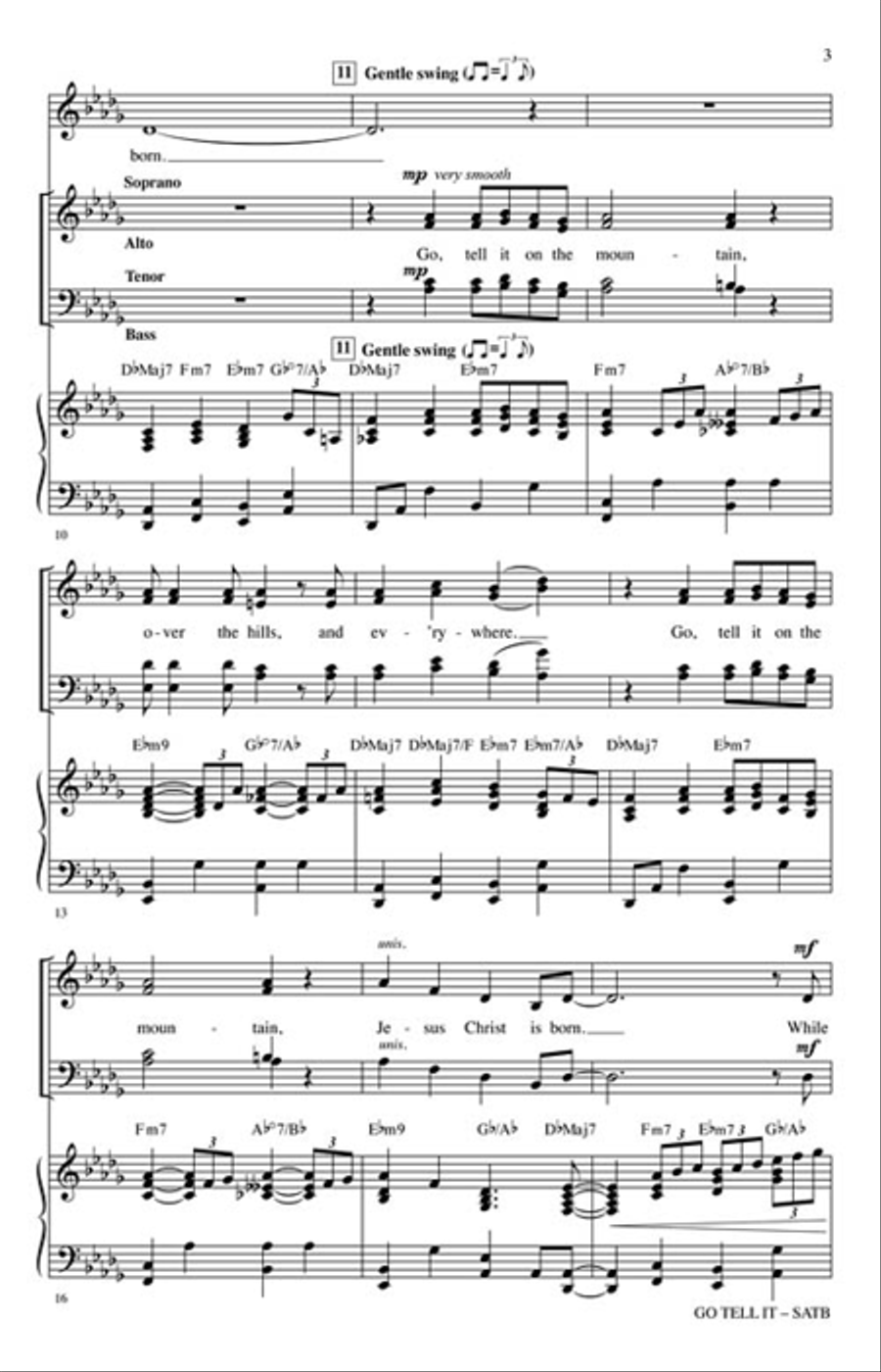 Go Tell It! Accompaniment CD scores gallery preview page 3