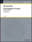 Cinq Fragments Francais de Rainer Maria Rilke