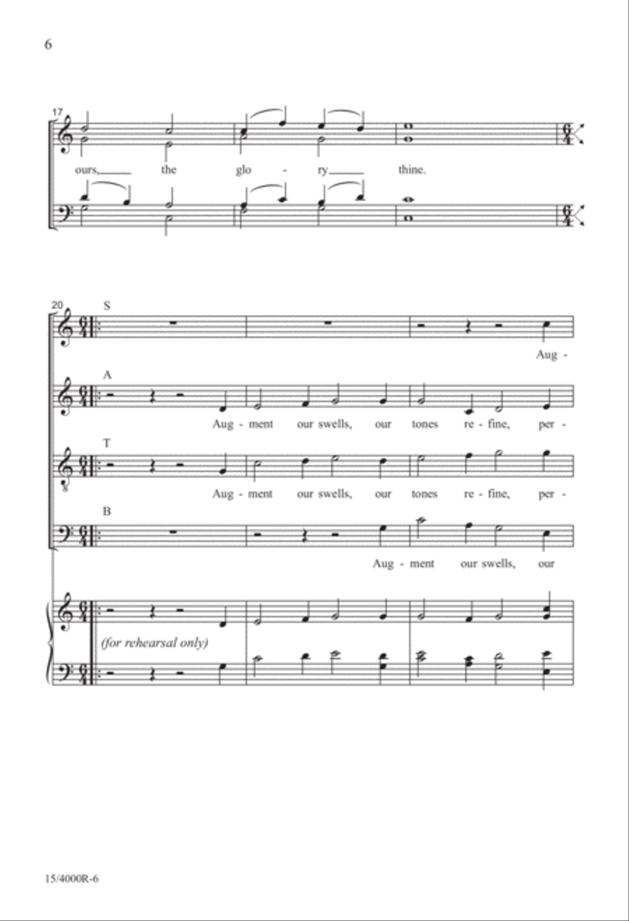 Three Billings Pieces Three Billings Pieces 4-Part scores gallery preview page 5